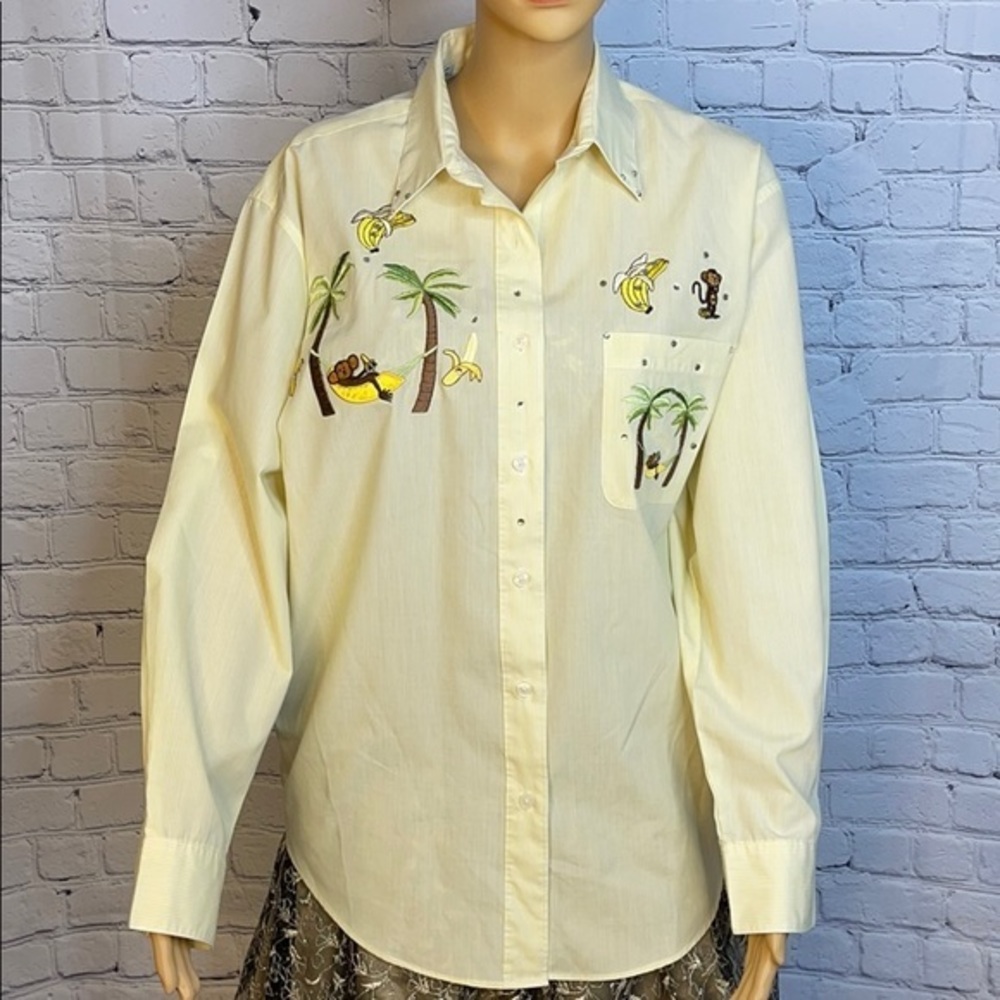 Las Olas by Oved International blouse size…
